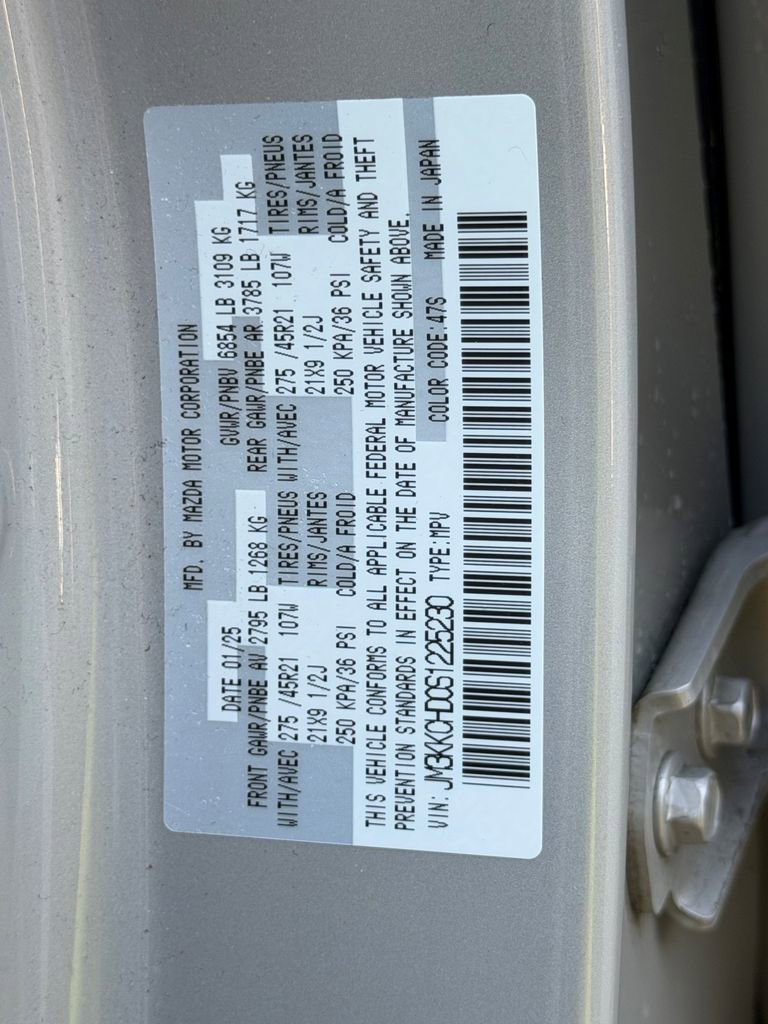 Used 2025 MAZDA CX-90 3.3 Turbo w/ Premium Sport Pkg AWD/4WD image 32