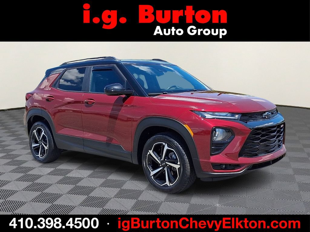 Certified 2022 Chevrolet TrailBlazer RS w/ Sun and Liftgate Package AWD/4WD image 1