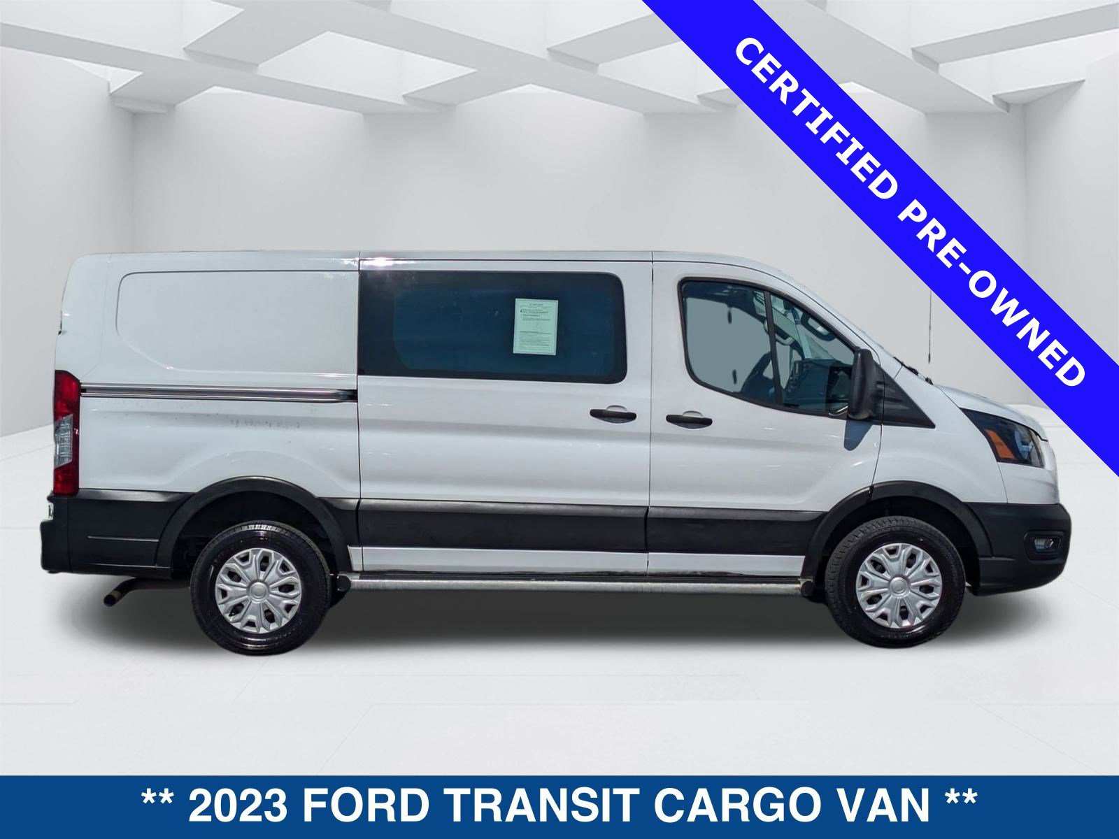 Certified 2023 Ford Transit 250 Low Roof w/ Exterior Upgrade Package video 3