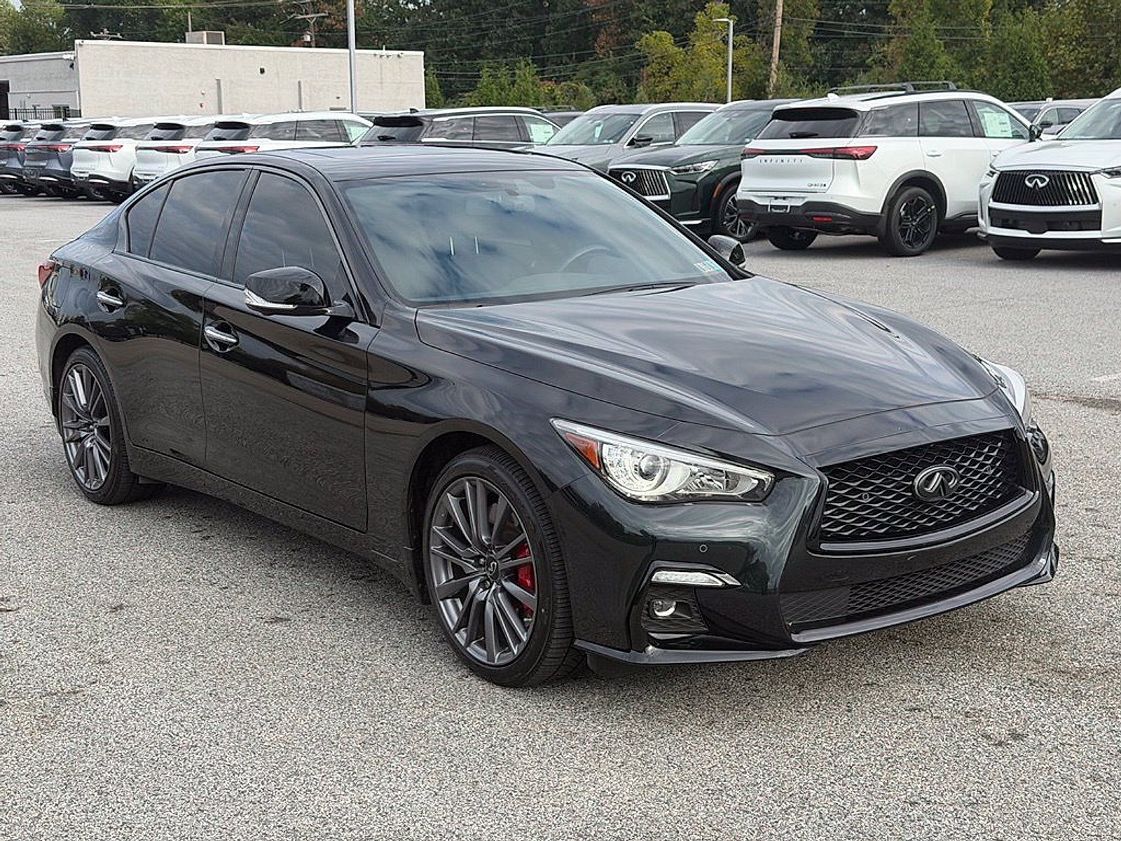 Certified 2024 INFINITI Q50 Red Sport 400 w/ Black Opal Edition