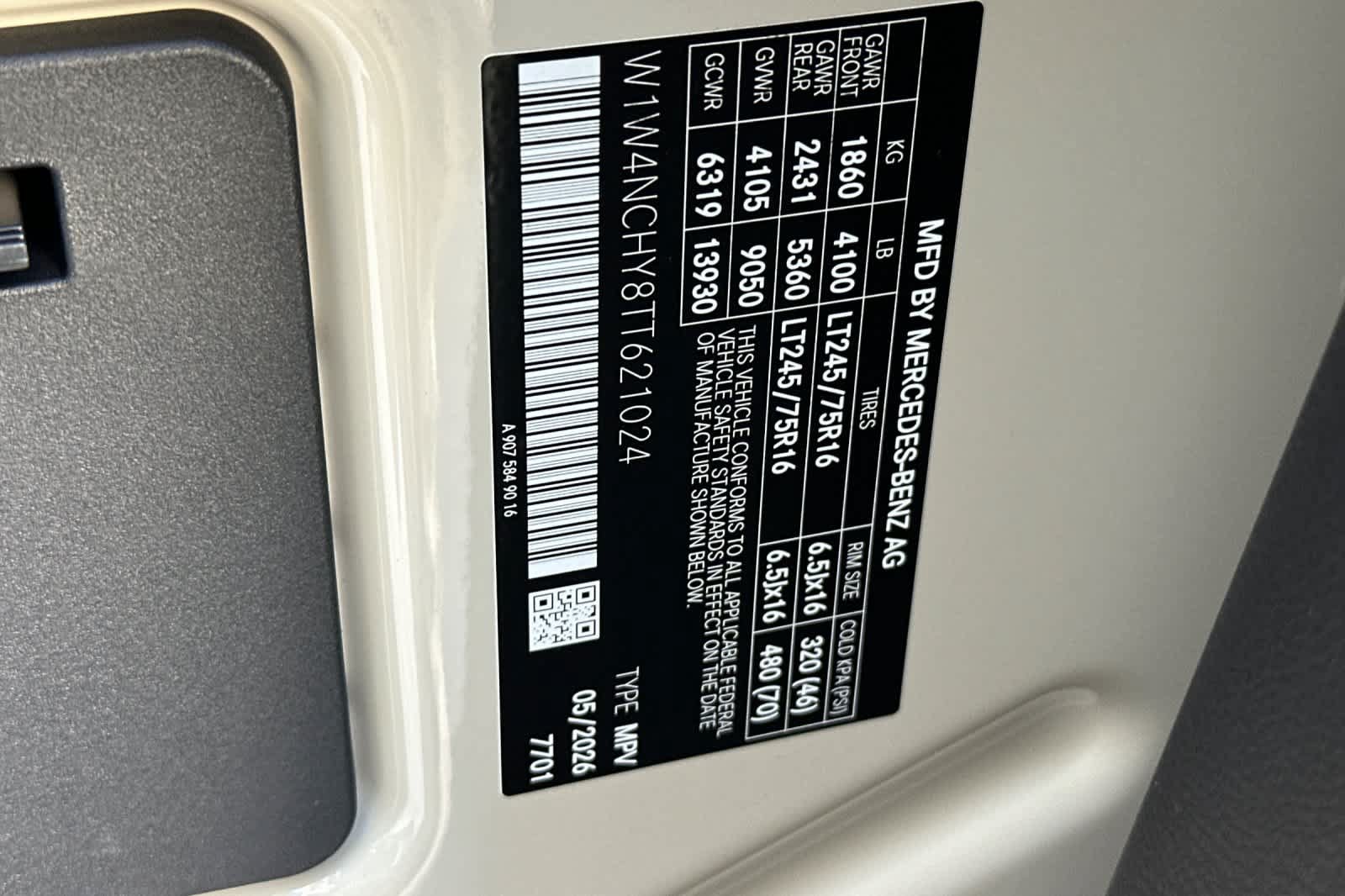 New 2026 Mercedes-Benz Sprinter 2500 image 26
