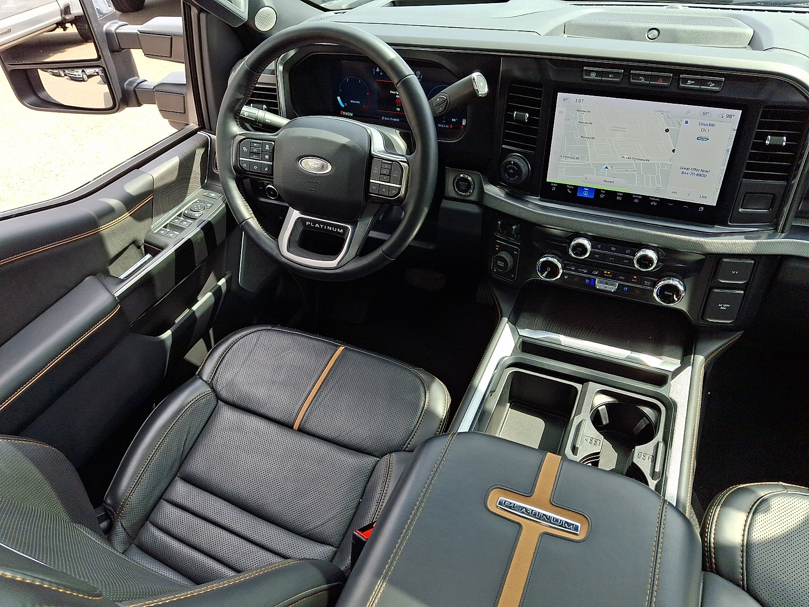 Used 2024 Ford F250 Platinum w/ FX4 Off-Road Package AWD/4WD image 14