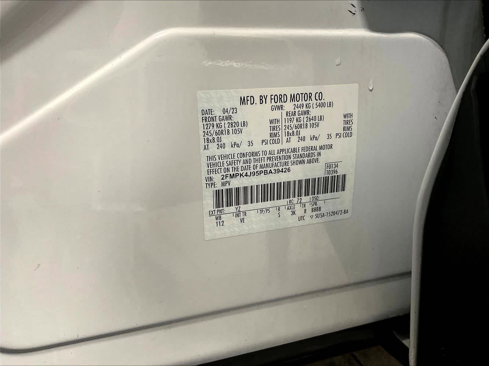 Used 2023 Ford Edge SEL image 35