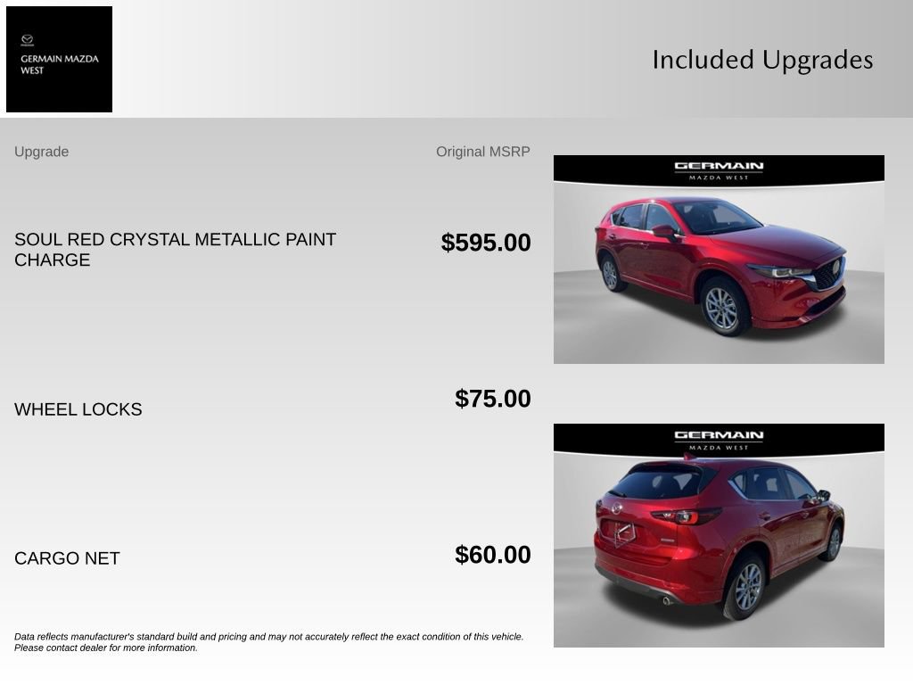 Used 2025 MAZDA CX-5 AWD 2.5 S w/ Preferred Package image 9