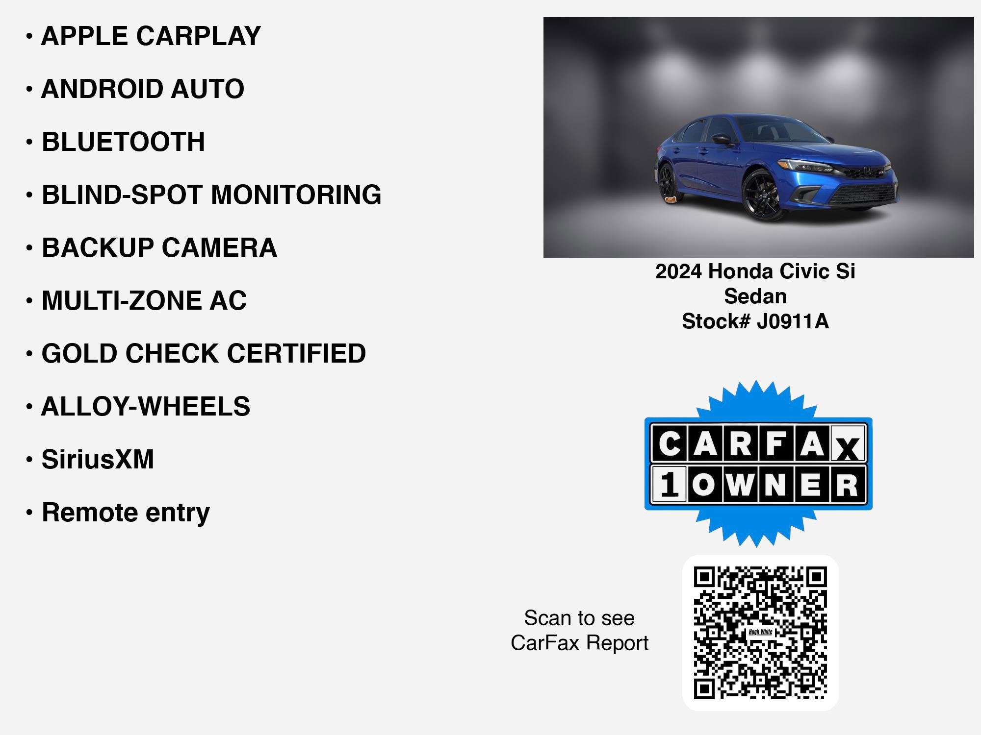 Used 2024 Honda Civic Si image 7