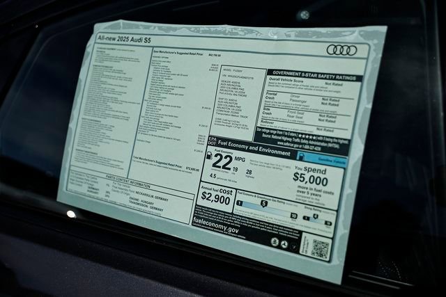 New 2025 Audi S5 Premium Plus AWD/4WD image 40