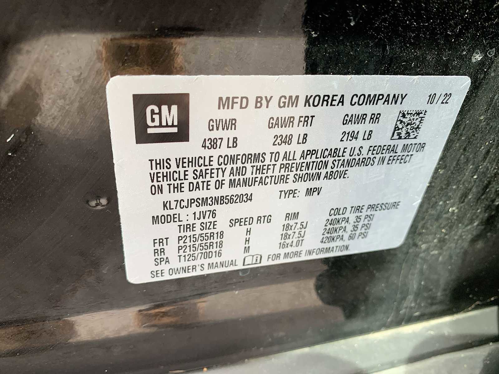 Certified 2022 Chevrolet Trax LT w/ Midnight Edition image 31