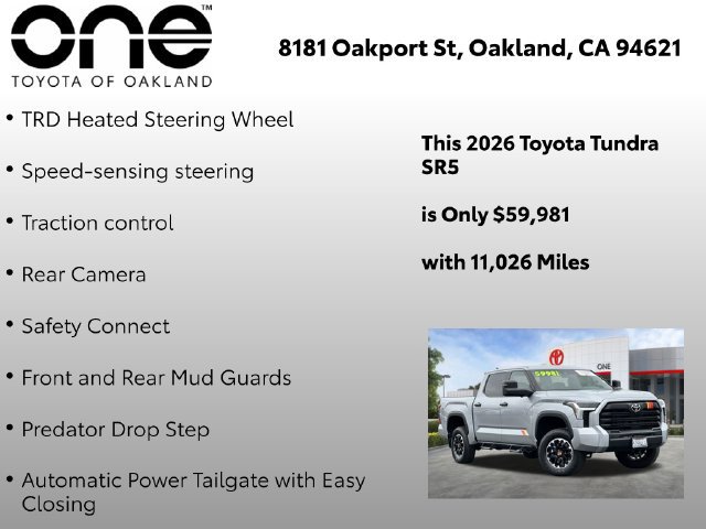 Used 2026 Toyota Tundra SR5 w/ TRD Rally Package AWD/4WD image 19