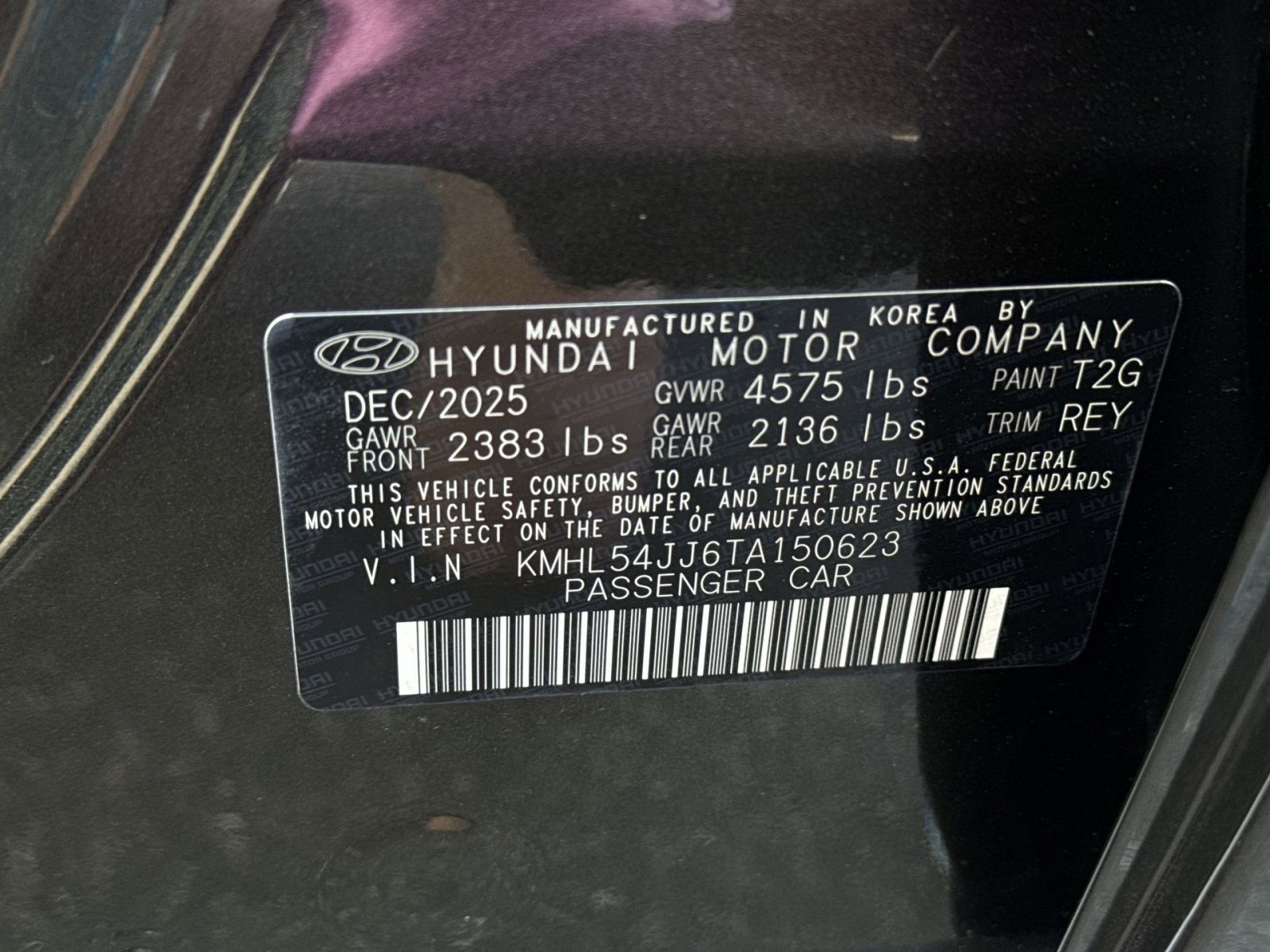 New 2026 Hyundai Sonata Limited image 29