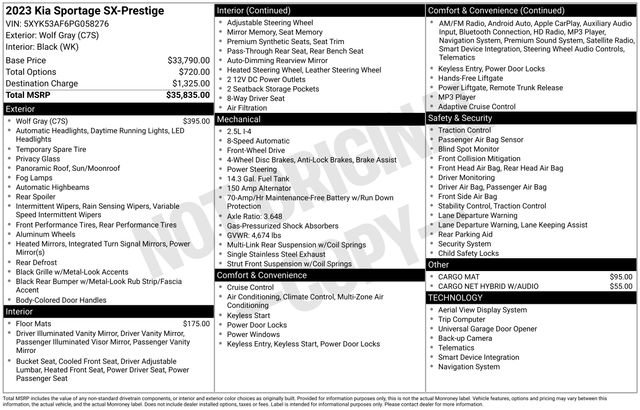 Certified 2023 Kia Sportage SX image 27