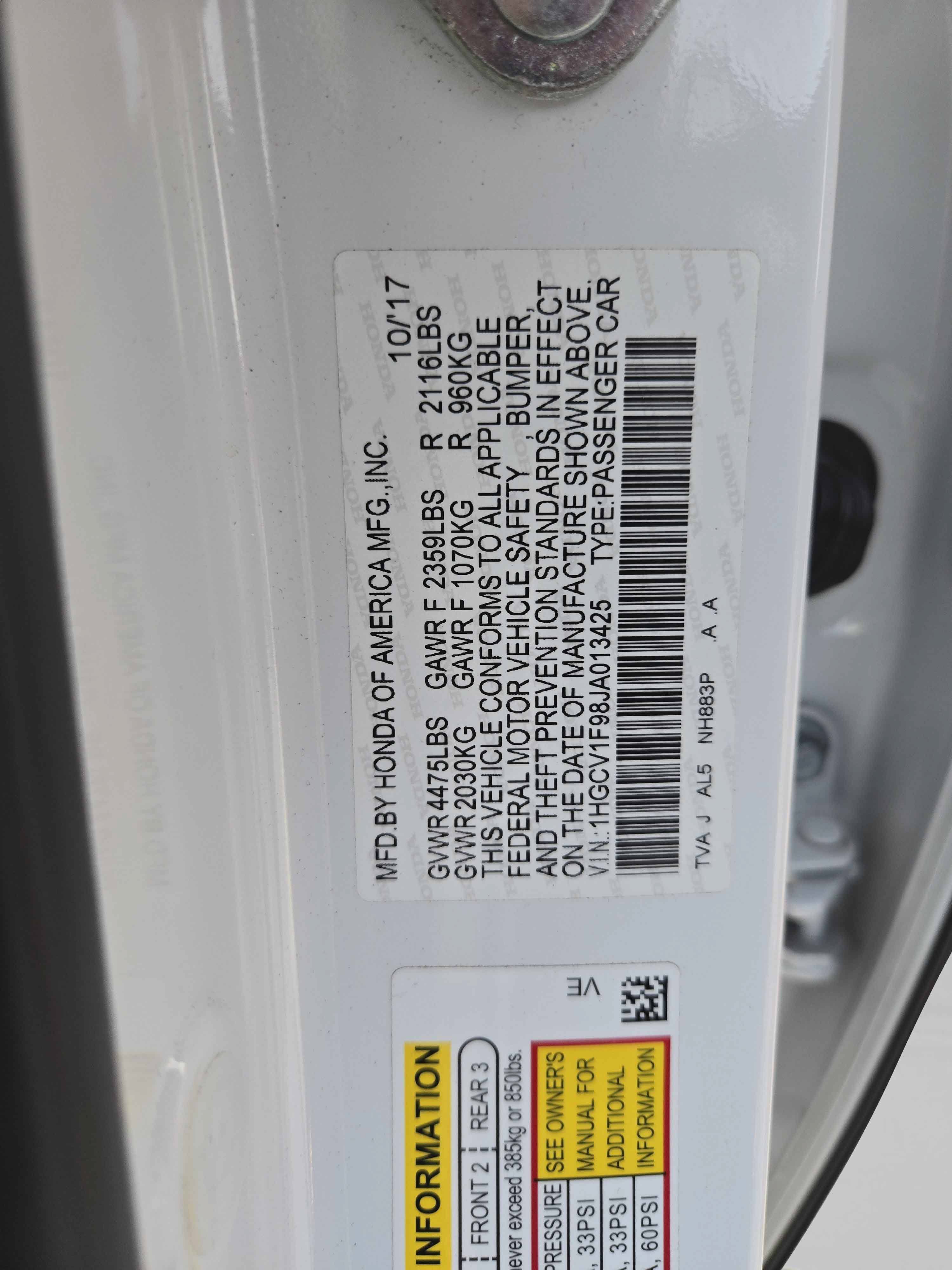 Used 2018 Honda Accord Touring image 28