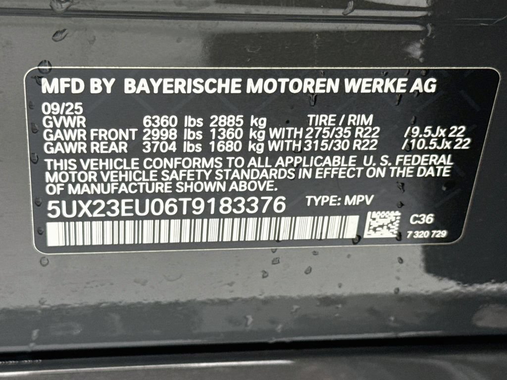 Certified 2026 BMW X5 xDrive40i w/ M Sport Package AWD/4WD image 34