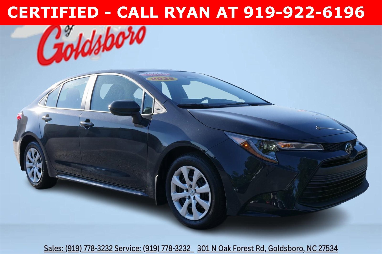 Used 2025 Toyota Corolla LE
