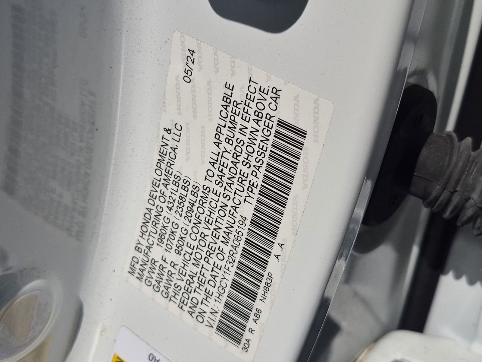 Used 2024 Honda Accord EX image 34