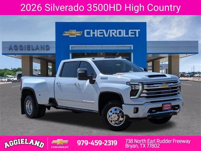 New 2026 Chevrolet Silverado 3500 High Country w/ High Country Premium Package