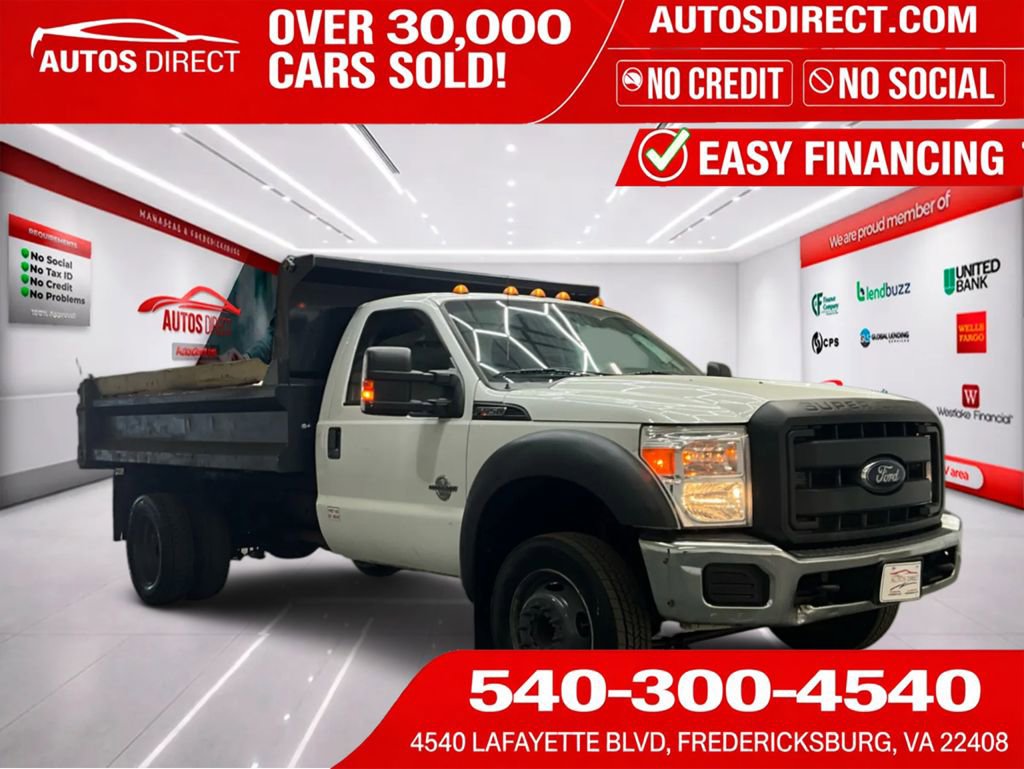Used 2015 Ford F550 2WD Regular Cab Super Duty image 1
