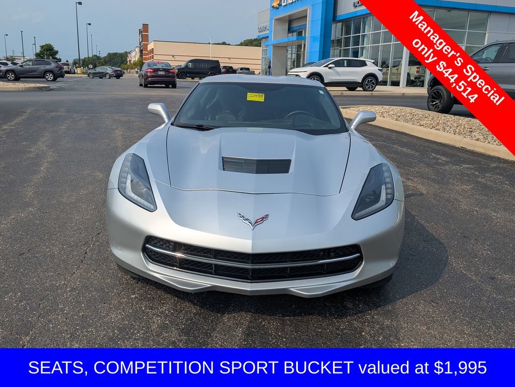 Used 2017 Chevrolet Corvette Stingray Coupe w/ 3LT Preferred Equipment Group RWD image 2