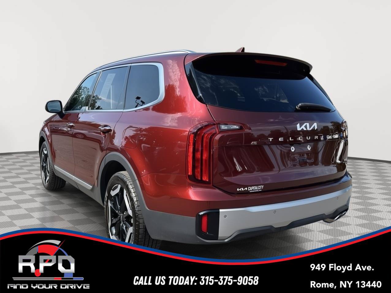 Used 2023 Kia Telluride S w/ S Sunroof Package AWD/4WD image 3