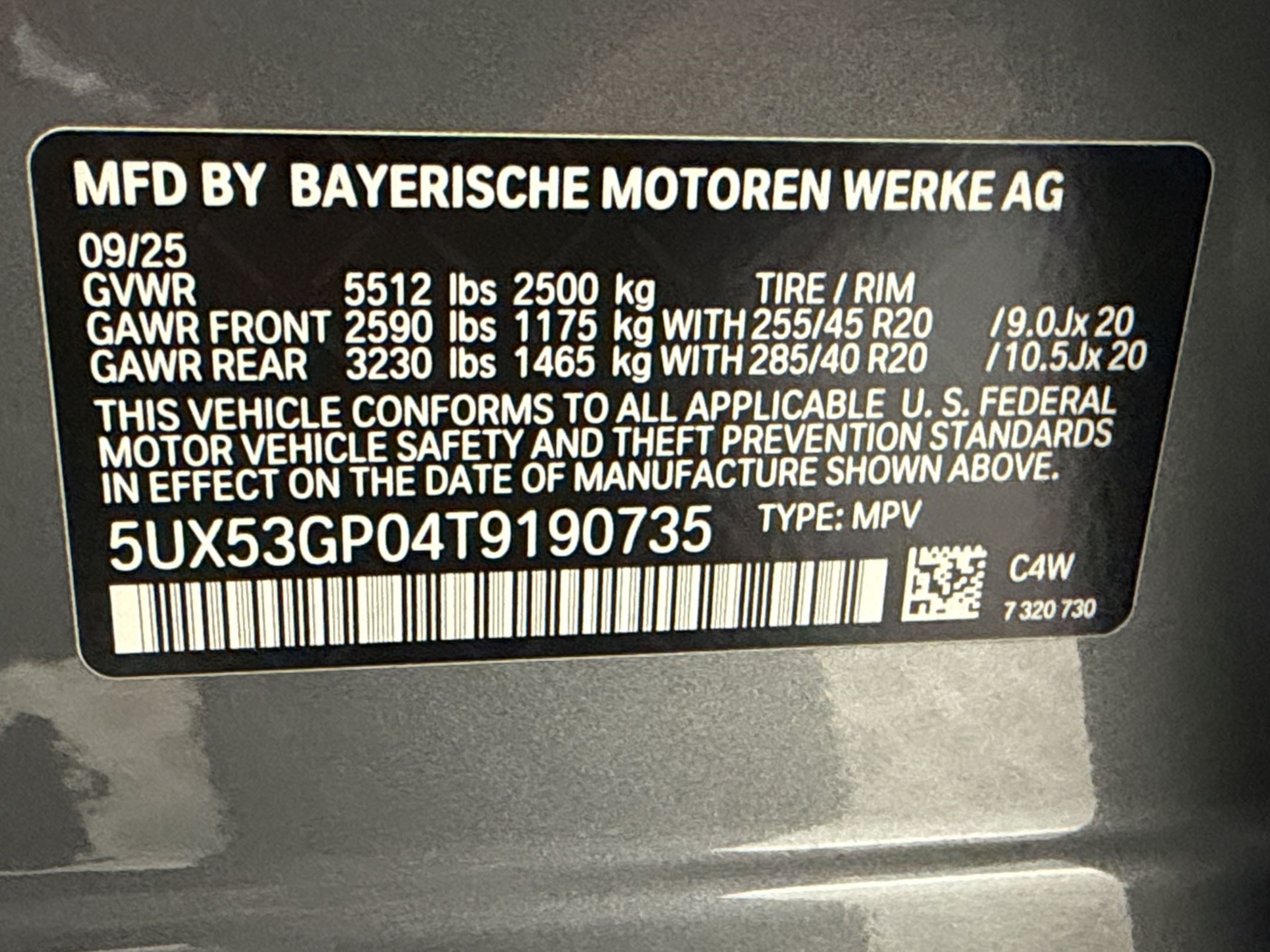Used 2026 BMW X3 xDrive30i w/ Convenience Package AWD/4WD image 25