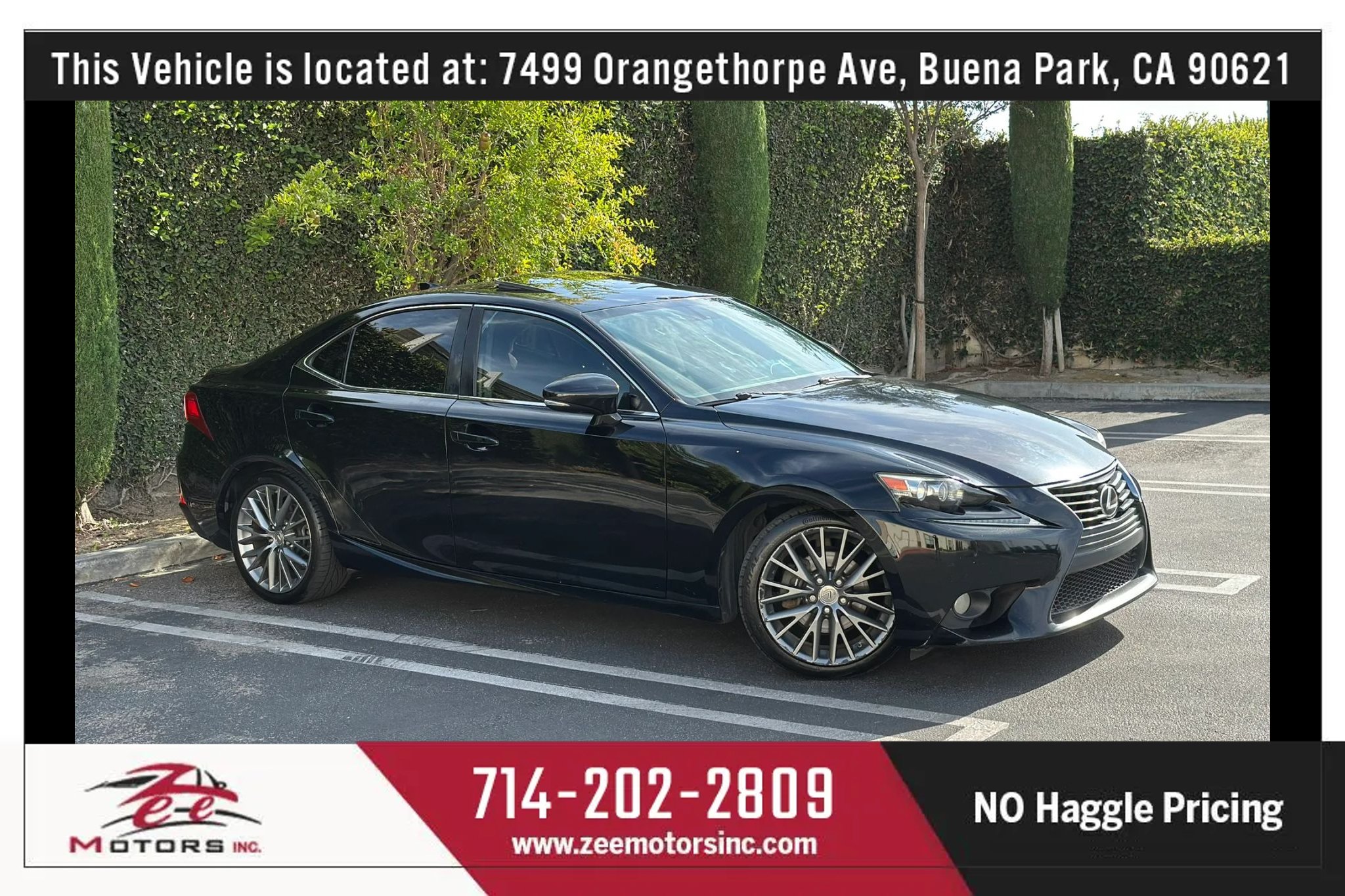 Used 2014 Lexus IS 250 w/ Navigation Package