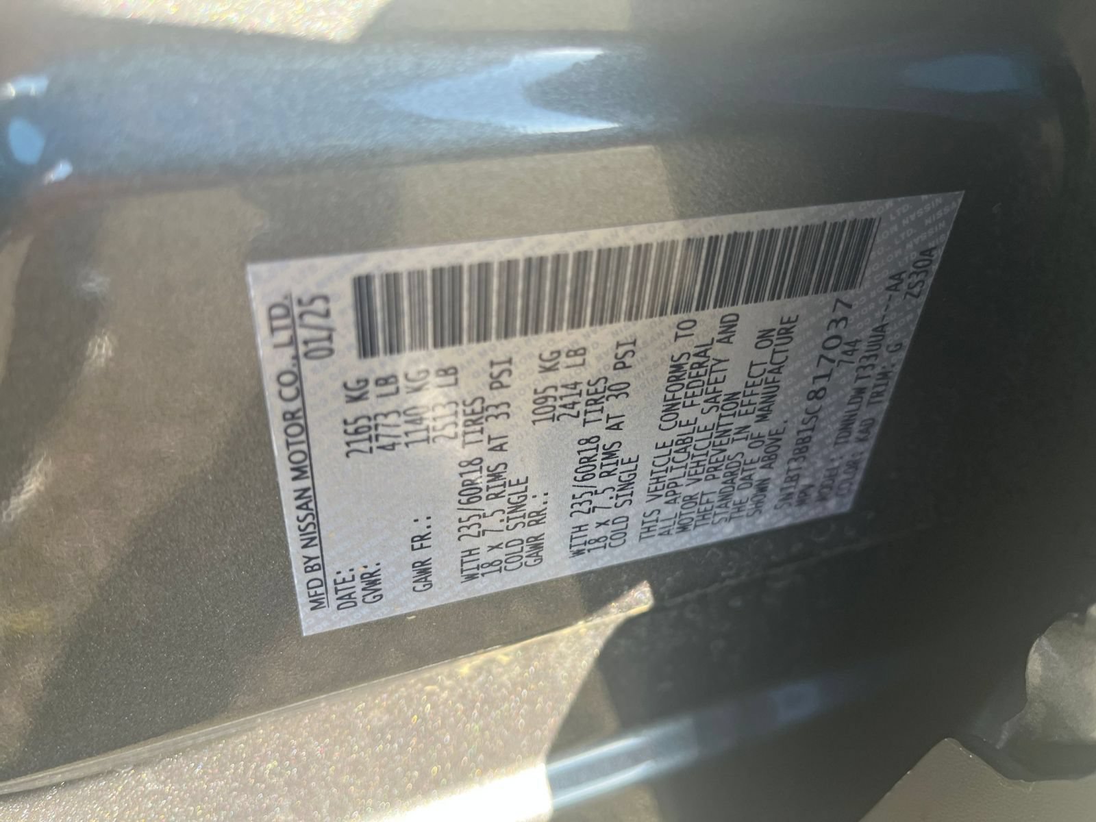 Used 2025 Nissan Rogue SV AWD/4WD image 23