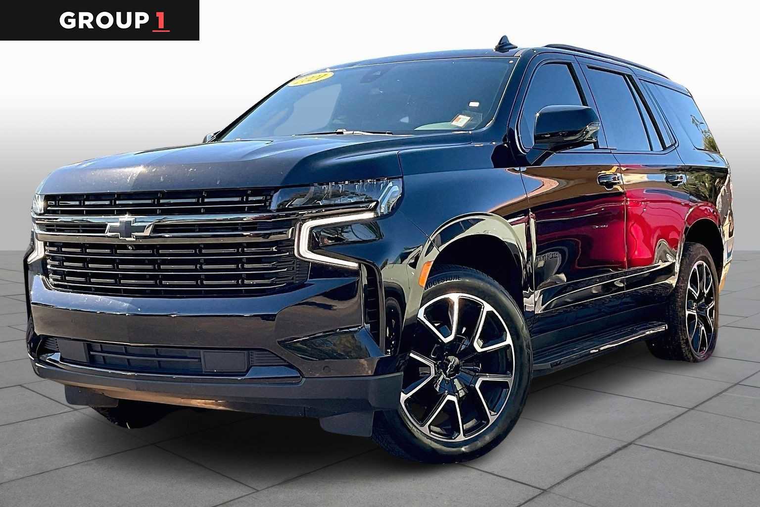 Used 2021 Chevrolet Tahoe RST w/ Luxury Package image 1