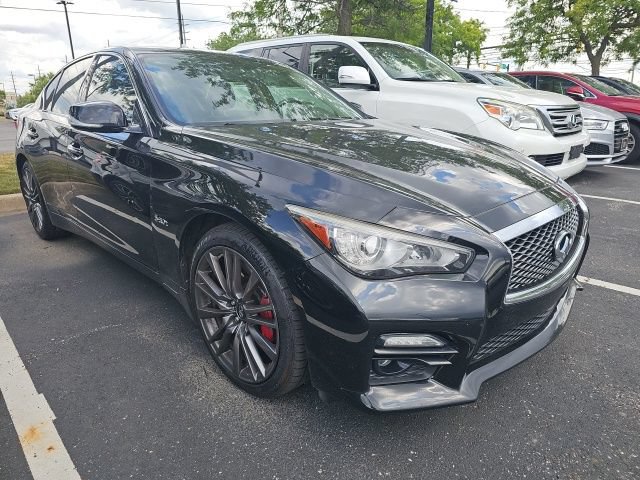 Used 2017 INFINITI Q50 Red Sport 400 AWD/4WD image 2