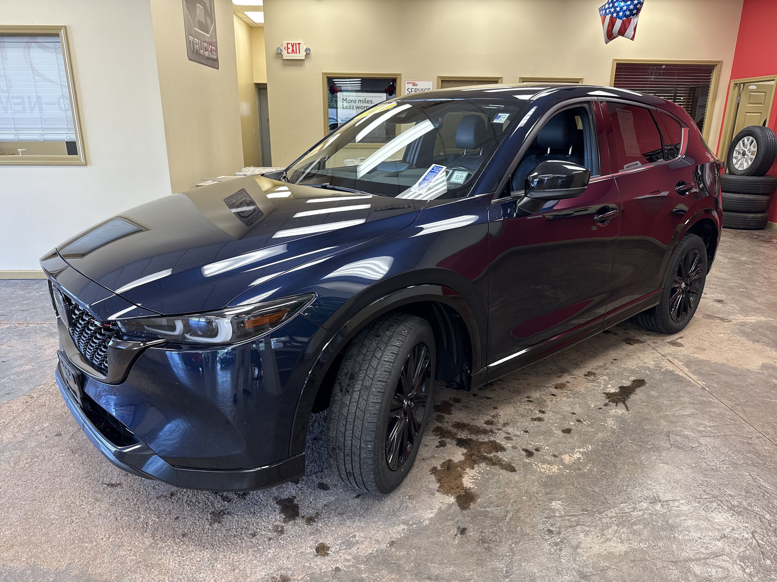Used 2022 MAZDA CX-5 AWD 2.5 Turbo image 3