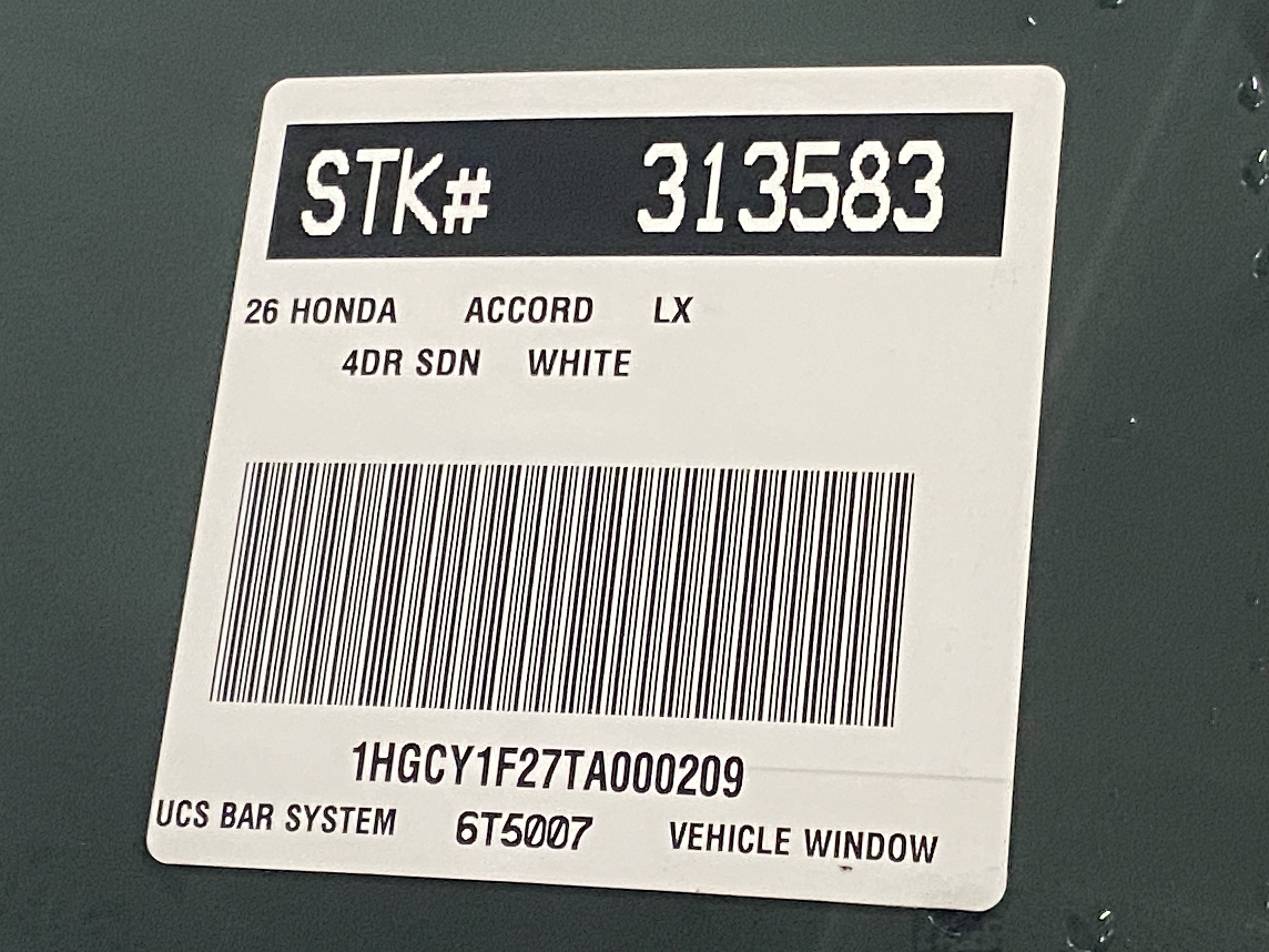 New 2026 Honda Accord LX image 20