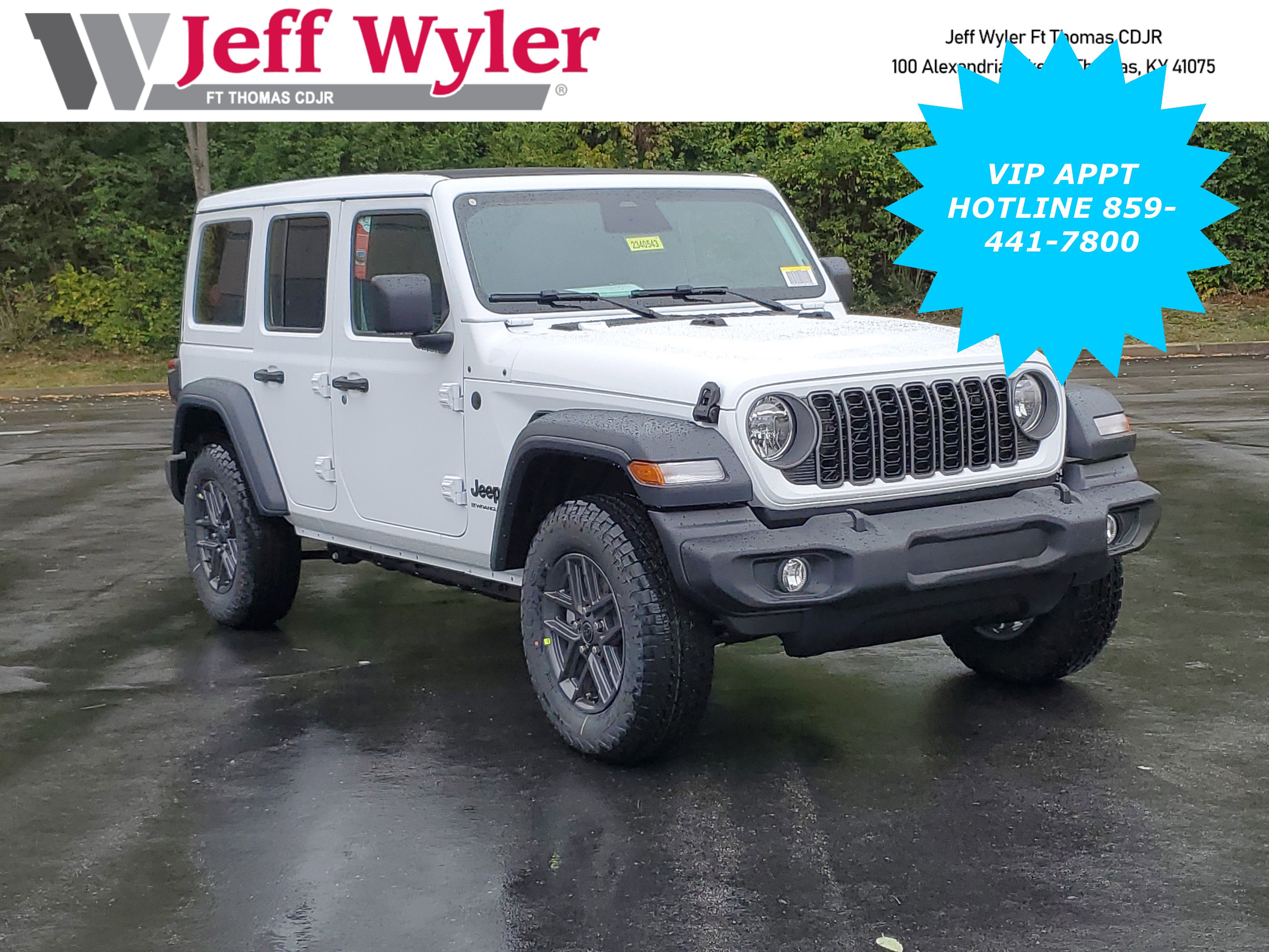 New 2026 Jeep Wrangler Sport S image 1