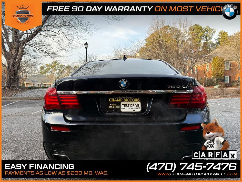 Used 2015 BMW 750Li w/ M Sport Edition RWD image 8