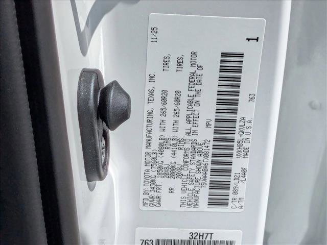 Used 2026 Toyota Sequoia Limited w/ Tow Technology Package image 30