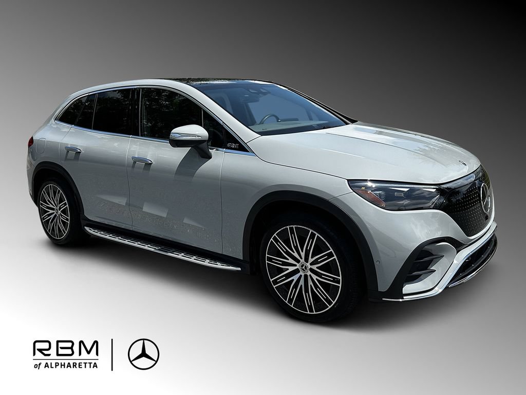 Certified 2024 Mercedes-Benz EQE 350+ SUV w/ AMG Line Exterior Package video 1
