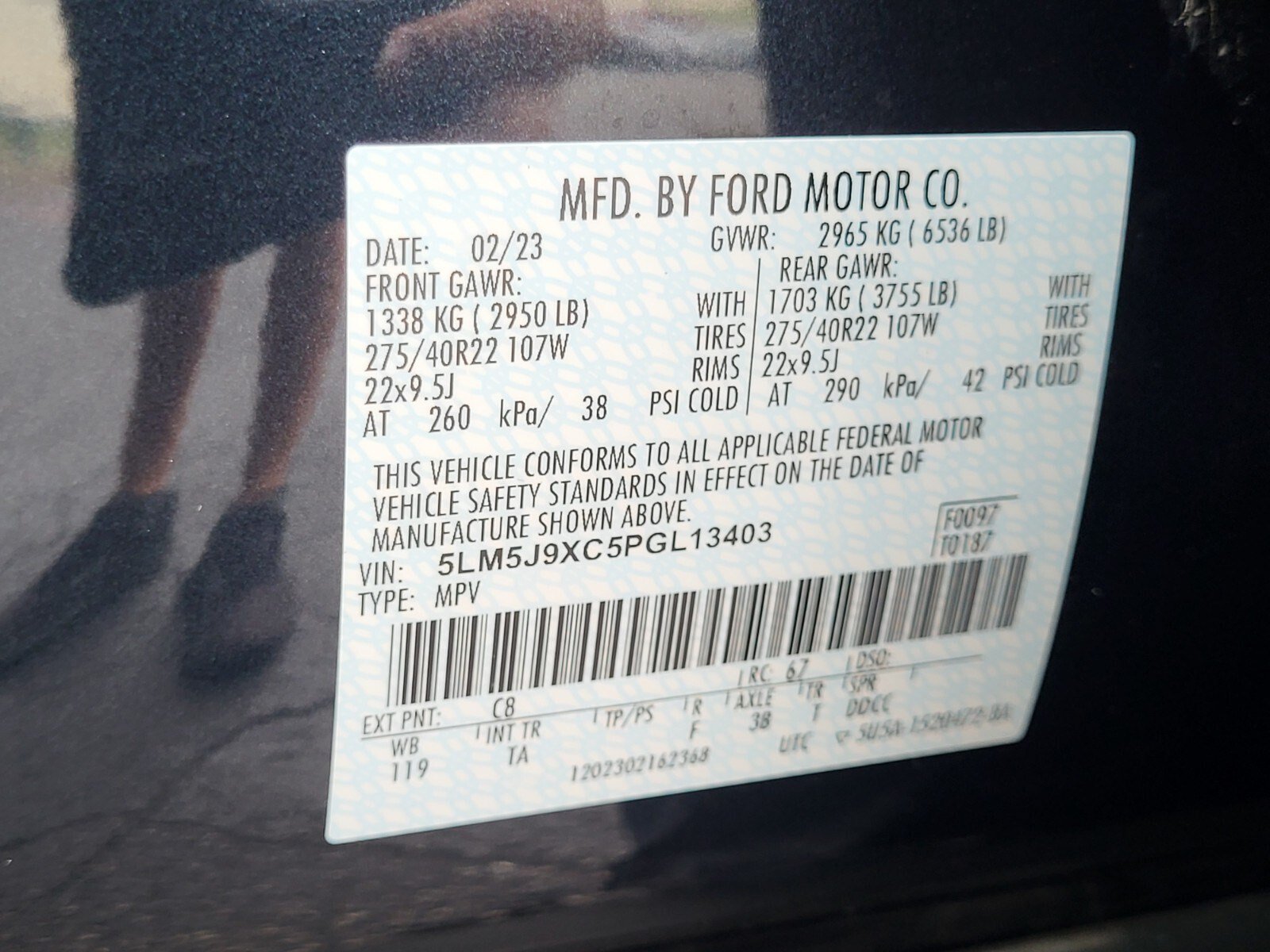 Used 2023 Lincoln Aviator Black Label w/ Class IV Trailer Tow Package AWD/4WD image 36
