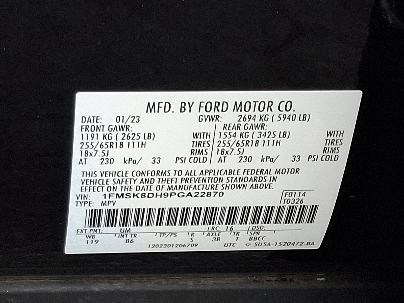 Used 2023 Ford Explorer XLT image 29