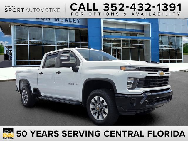Certified 2024 Chevrolet Silverado 2500 Custom w/ Custom Value Package AWD/4WD image 1