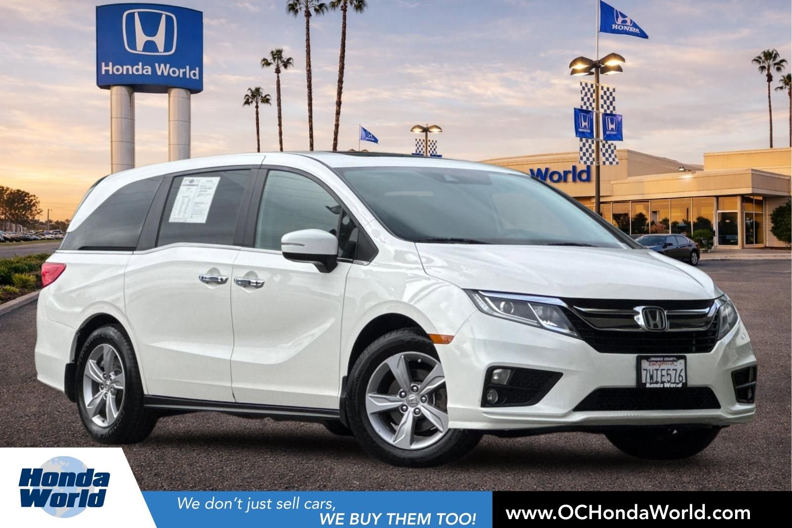 Certified 2018 Honda Odyssey EX-L image 1