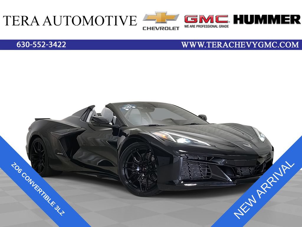 Certified 2023 Chevrolet Corvette Z06 w/ Chrome Exterior Badge Package RWD image 1