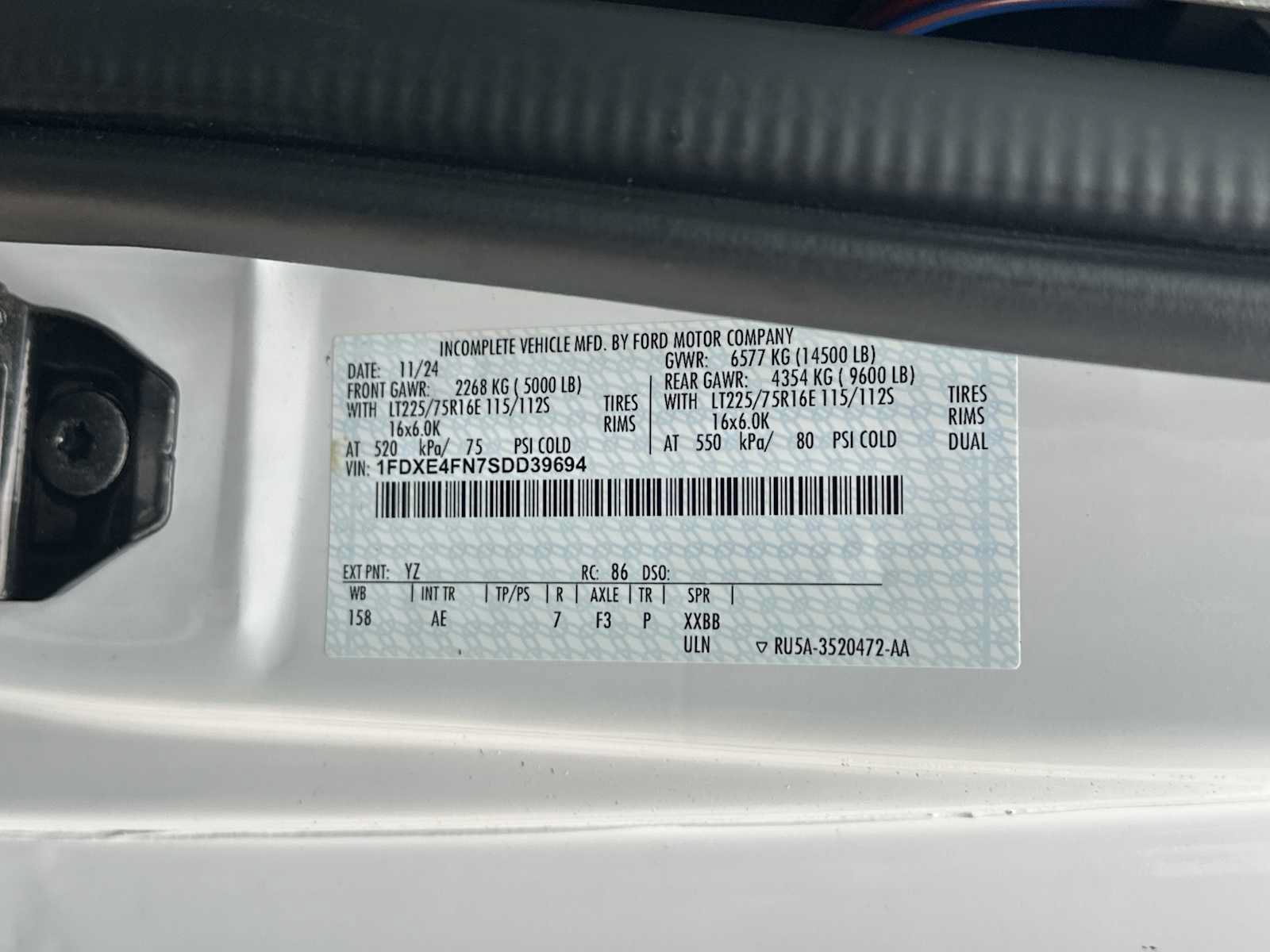 New 2025 Ford E-450 and Econoline 450 Super Duty w/ Power Equipment Group RWD image 33