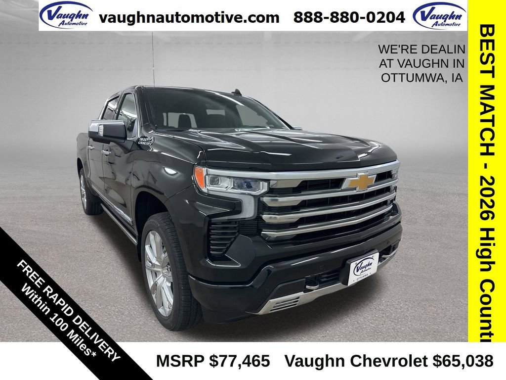 New 2026 Chevrolet Silverado 1500 High Country image 1