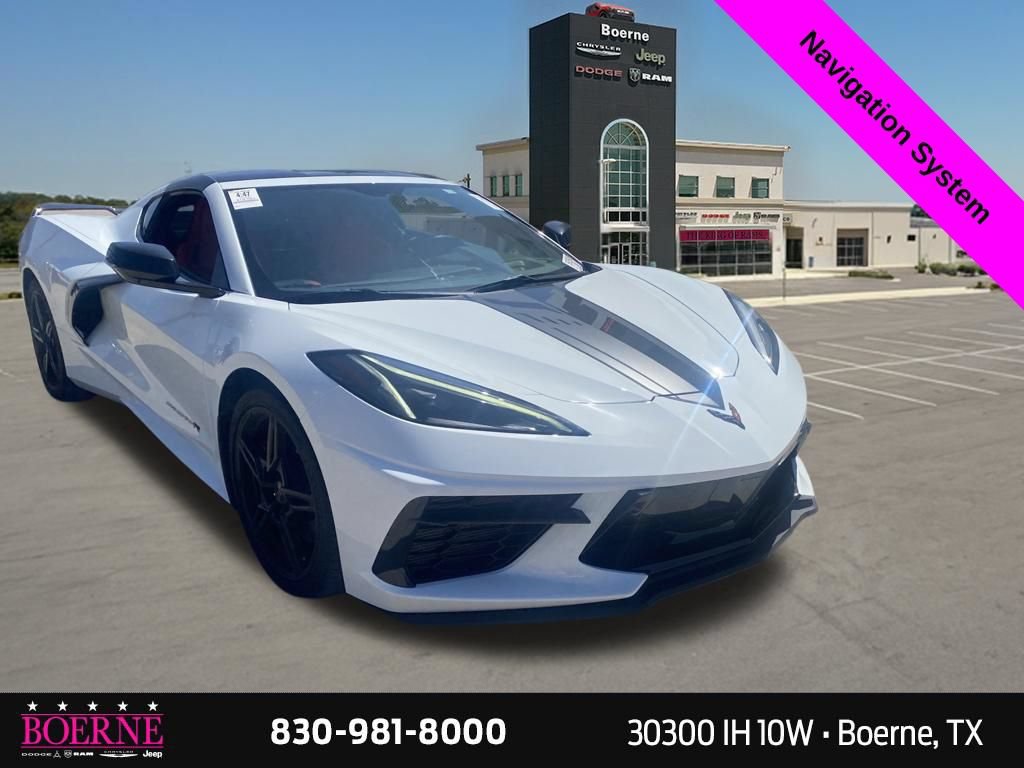 Used 2022 Chevrolet Corvette Stingray Preferred Cpe w/ Z51 Performance Package RWD image 7
