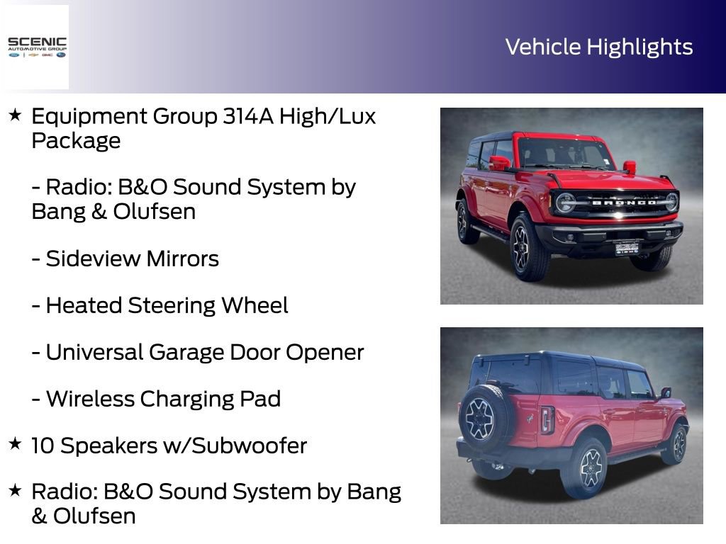 Used 2024 Ford Bronco Outer Banks AWD/4WD image 10