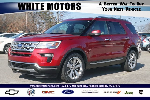 Used 2019 Ford Explorer Limited w/ Class III Trailer Tow Package