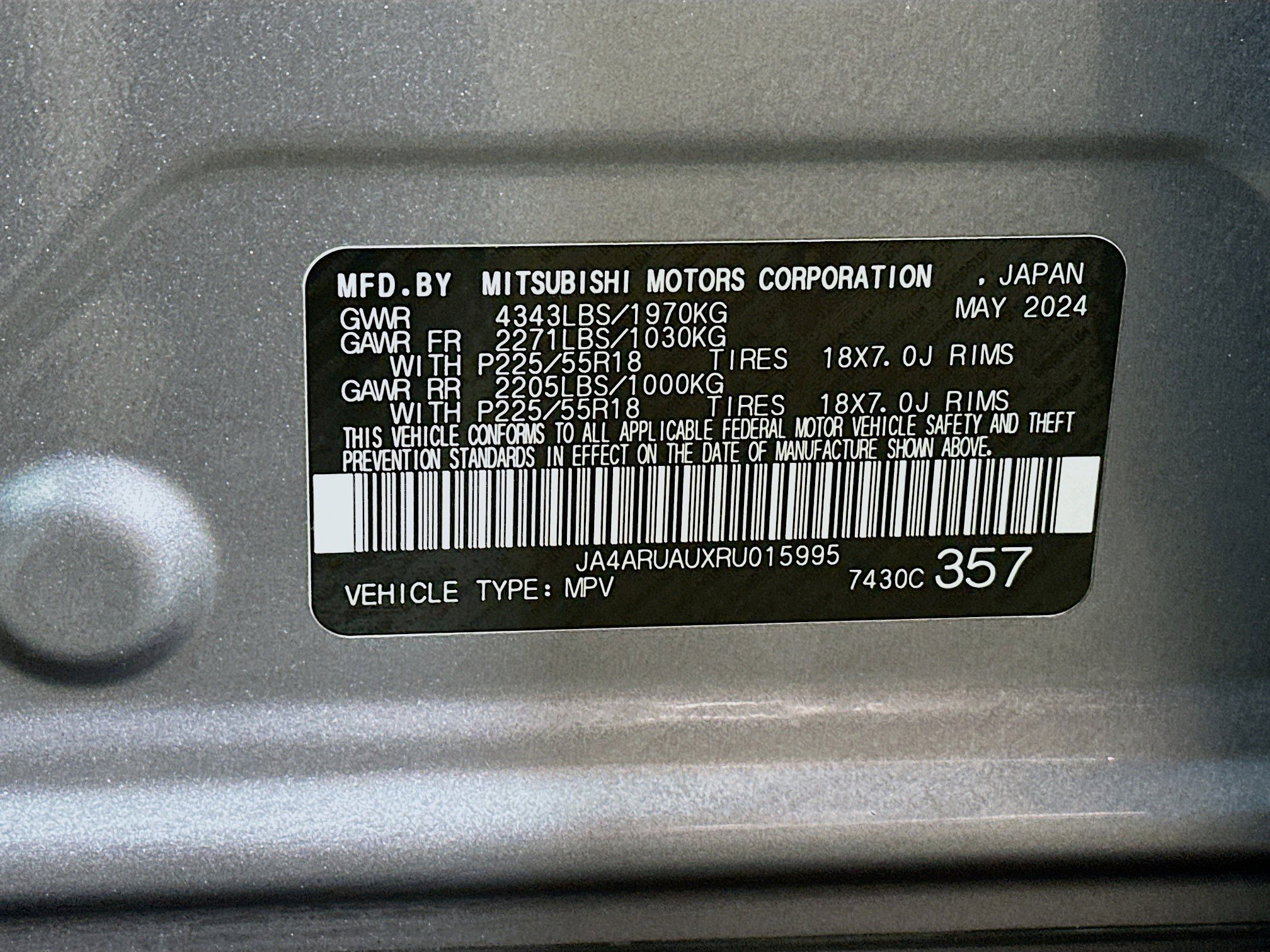 Used 2024 Mitsubishi Outlander Sport ES AWD/4WD image 29