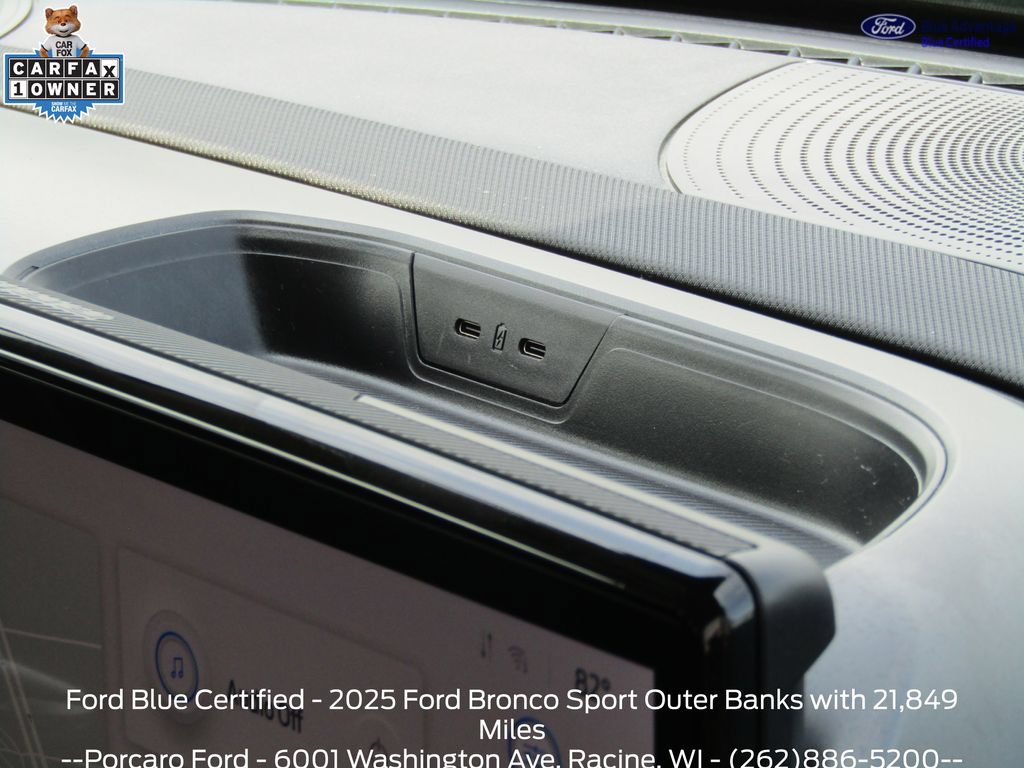 Certified 2025 Ford Bronco Sport Outer Banks w/ Outer Banks Tech Package+ AWD/4WD image 38