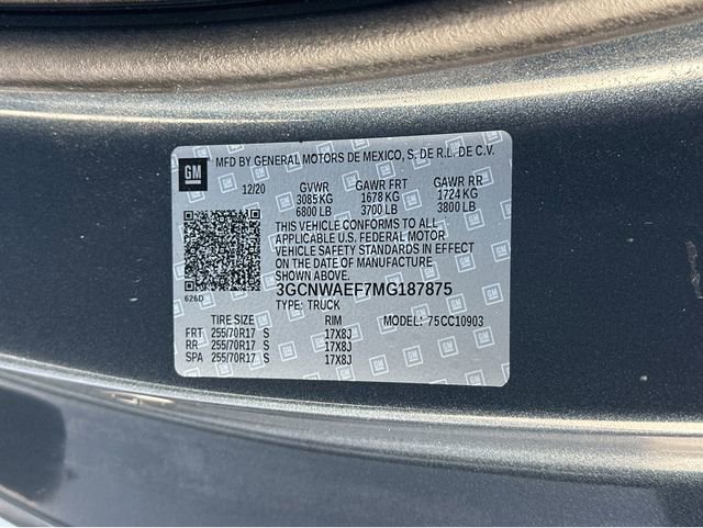 Used 2021 Chevrolet Silverado 1500 W/T w/ WT Value Package image 35