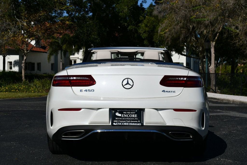 Used 2019 Mercedes-Benz E 450 4MATIC Cabriolet w/ Premium 1 Package image 40