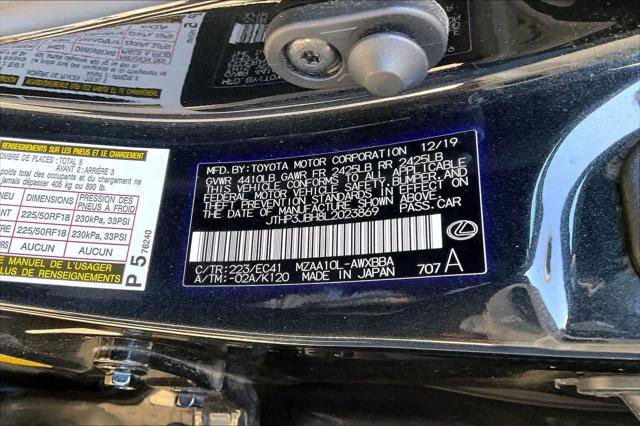 Used 2020 Lexus UX 200 w/ Premium Package FWD image 35