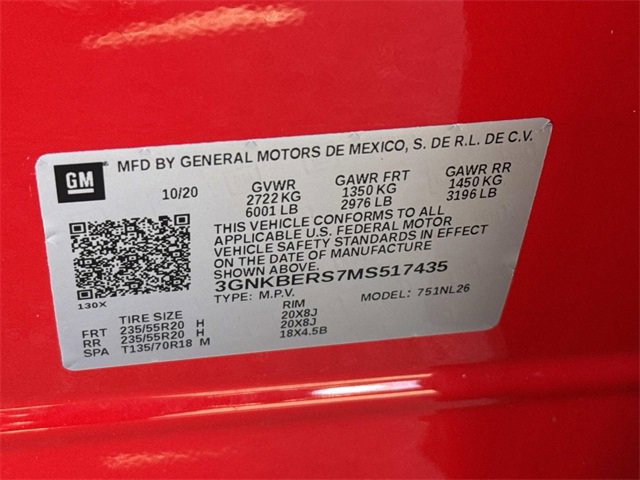 Certified 2021 Chevrolet Blazer RS image 25