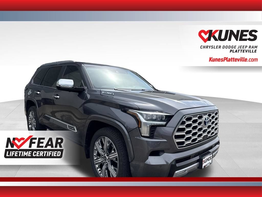 Used 2024 Toyota Sequoia Capstone AWD/4WD image 1